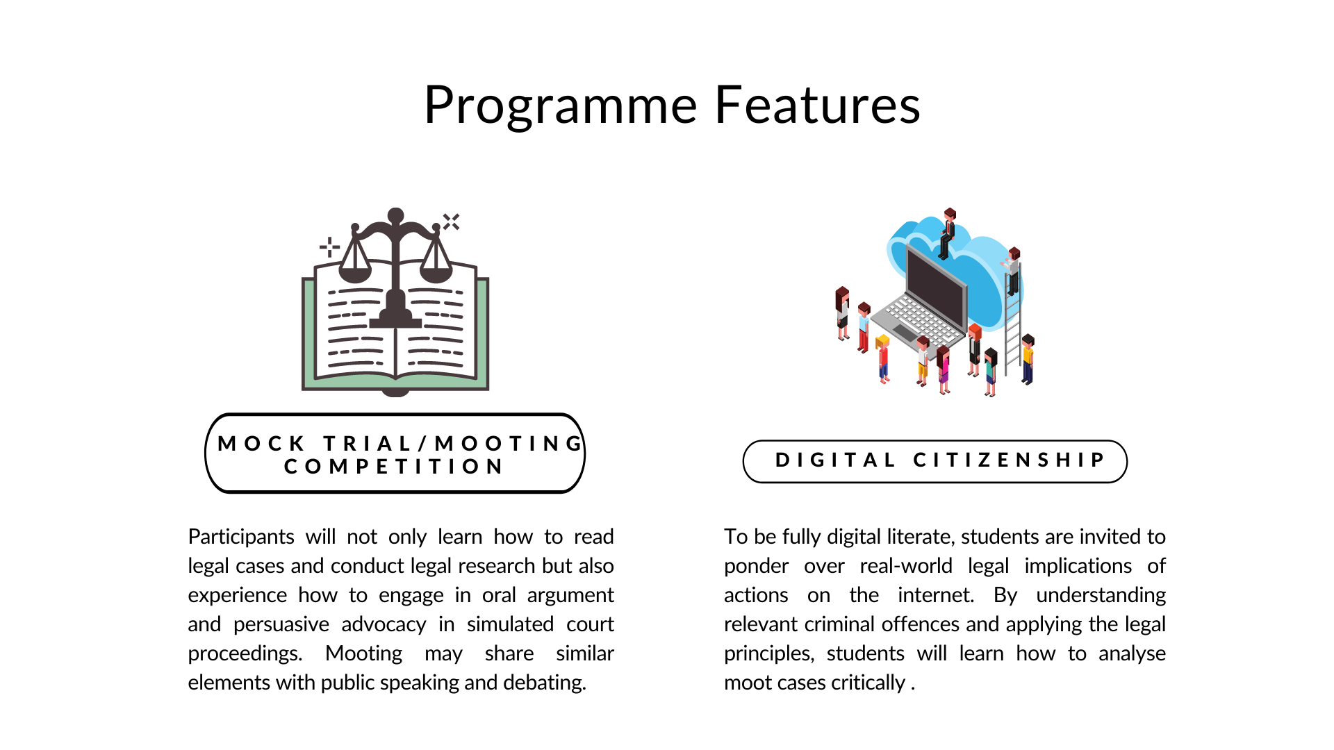 Programme Features